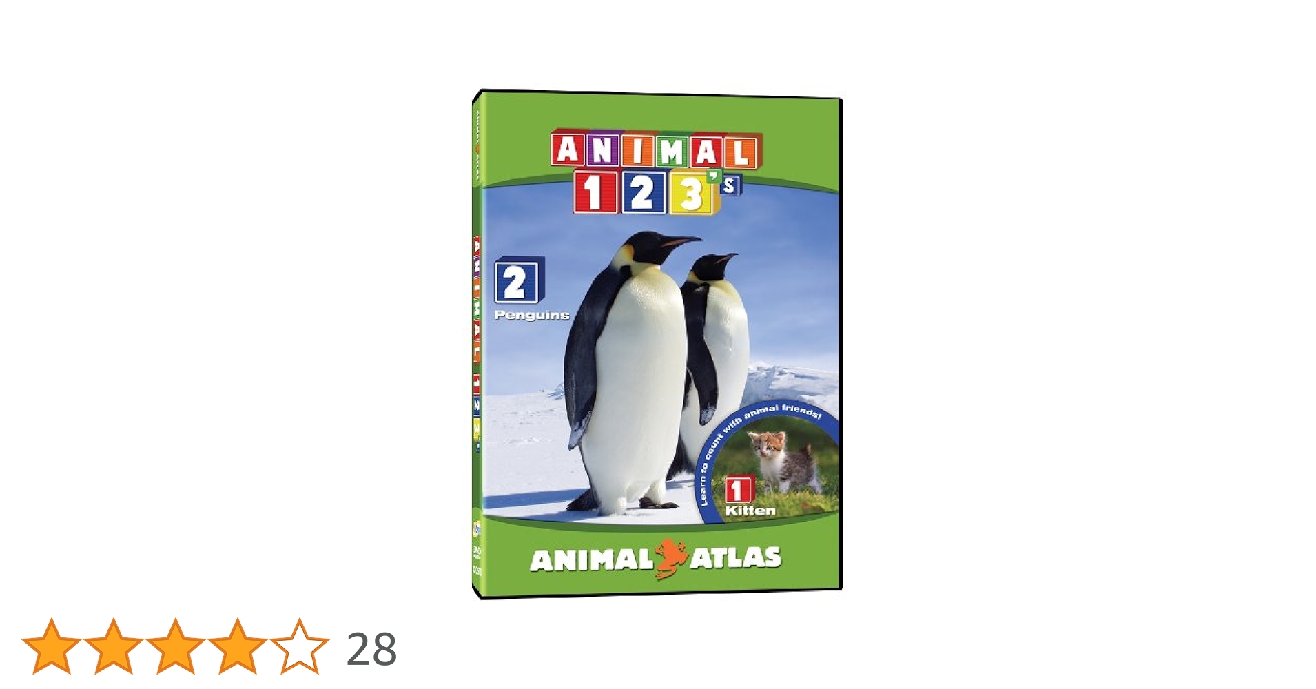 Animal Atlas: Animal 123s [DVD] [Region 1] [US Import] [NTSC